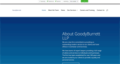 Desktop Screenshot of goodyburrett.co.uk